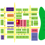 湘华商场地图鸟瞰图